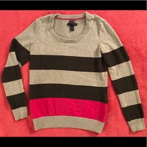 Tommy Hilfiger Scoop Neck Sweater w/Side Zipper